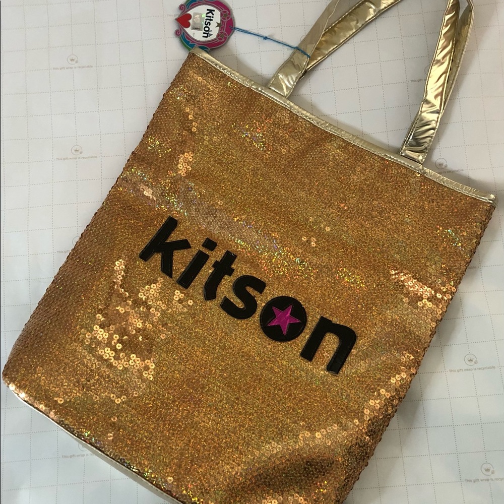 Kitson Sequin Bag NWT